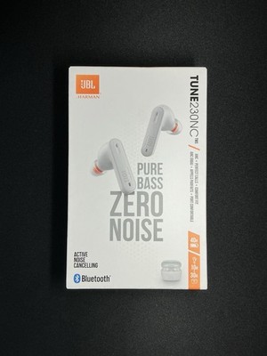 JBL Tune 230NC TWS White Earbuds Active Noise Cancelling - Brand New Sealed