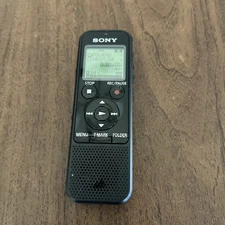 Sony ICD-PX440 Dimensional Sound Audio Recorder Black W/Batteries No Sd Card