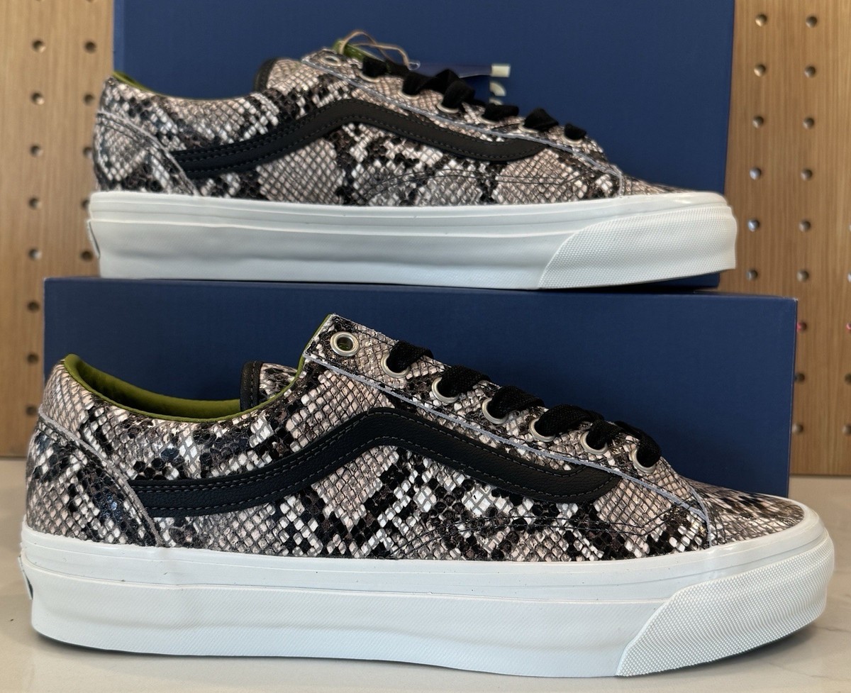 Vans Premium Old Skool 36 Python Silver [6-11 Men] *FAST SHIP 