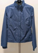 Equiline Jacket Womens XL Blue contemporary Tech Full Zip Equestrian Riding 