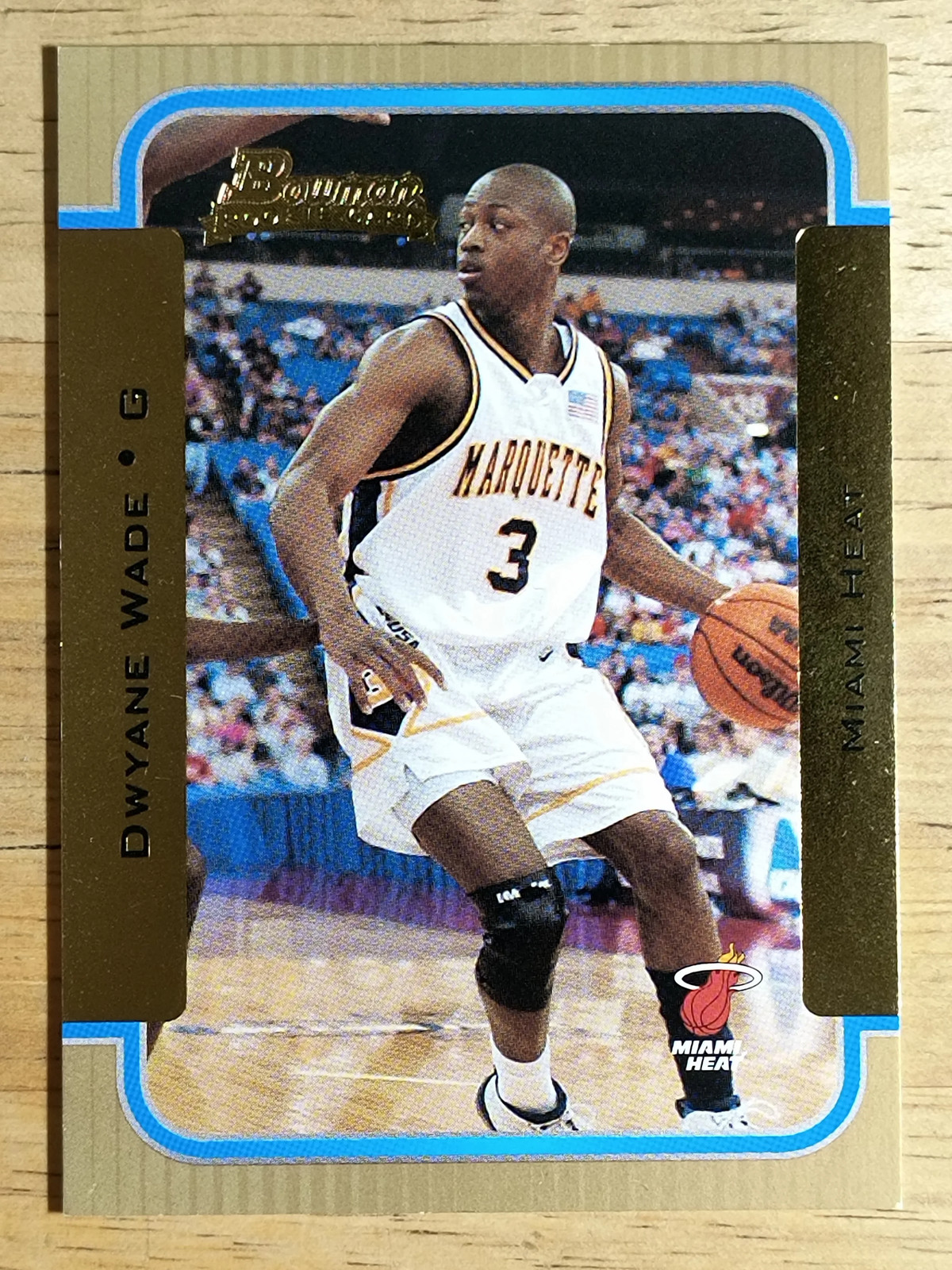 2003-04 Bowman Gold #149 Dwyane Wade