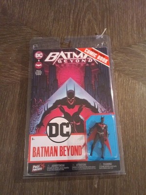 Batman Beyond Neo-Year # 1 (DC, 2022) Cover 1 First Print With Toy Miniature 