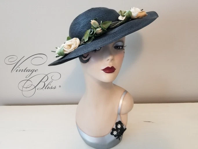 Wide Brim Vintage Hats for Women 1930s Decade for sale | eBay display picture 3
