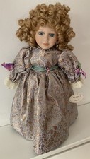 Leonardo Collector’s Porcelain Doll 19” “ Juliette” 