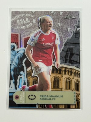 2025-26 Topps Chrome Women's UWCL Final Destination #5 Frida Maanum