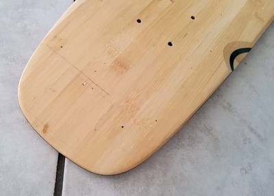 Bamboo FAT BOY longboard skateboard deck maple 8.7'' width 34'' length kick tail