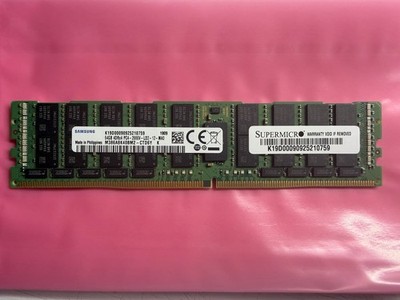 Samsung 64GB PC4-21300 DDR4-2666 4Rx4 ECC LRDIMM RAM M386A8K40BM2-CTD