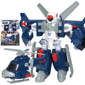 Cartoon Brothers Anime Tobot Transformation Car Airplane Fire Truck Toy