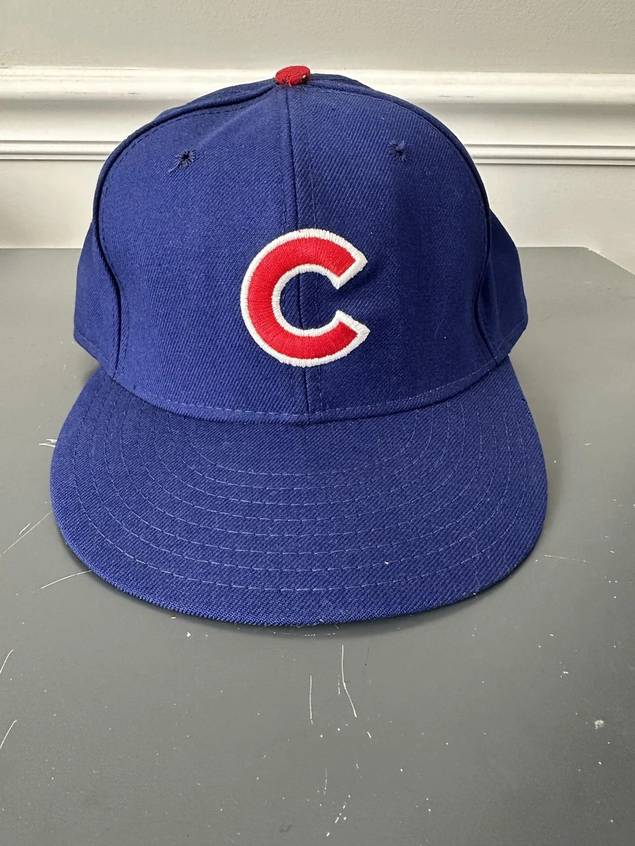 Casquette New Era Chicago Cubs 59FIFTY - Bleue - Taille 7 3/8 (58,7 Cm) - Livraison Offerte