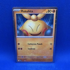 Pokémon Makuhita SM Promo 068 Basic 80 HP Corkscrew Punch Confront TCG Card
