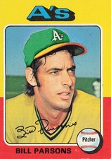 1975 Topps #613 Bill Parsons