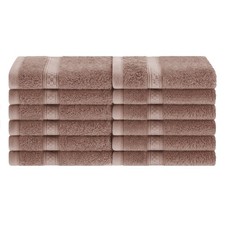 Rayon from Bamboo Cotton Blend Face Towel Set, Ideal for Bathroom, Guest Bath...