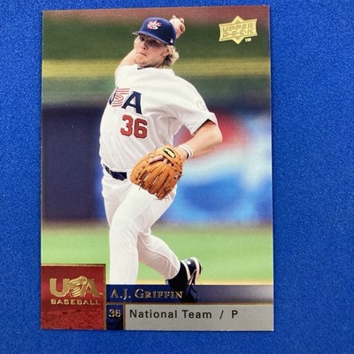 A.J. Griffin 2009 Upper Deck USA National Team Insert #USAB-AG