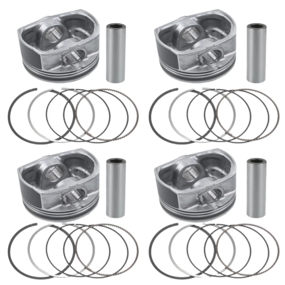 G4KF STD Engine Pistons & Rings Set Fit For Hyundai Genesis Coupe 2.0T 2009-2014 Foto 3 de 4