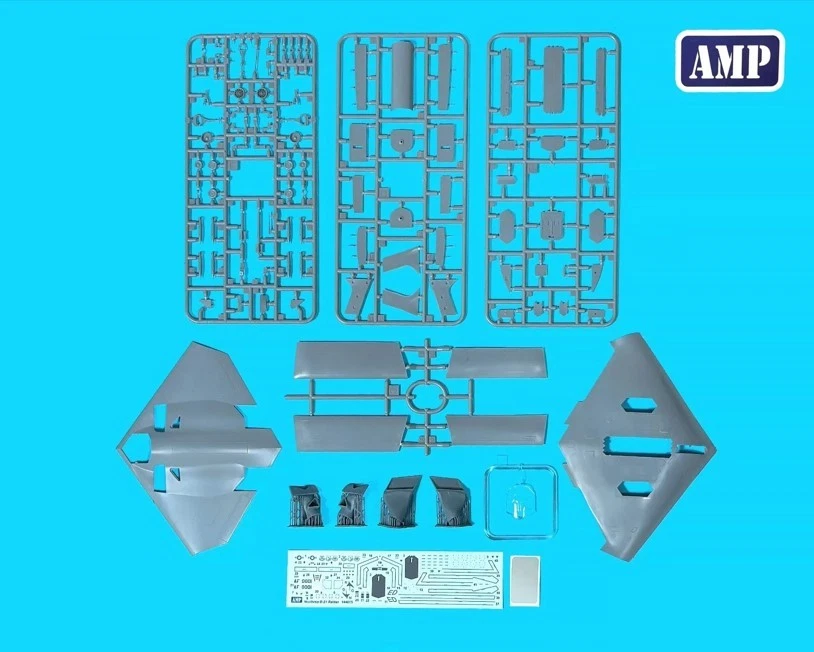 AMP 144-015 1/144 Northrop Grumman B-21 Raider Long range strike bomber - Image 2 of 2