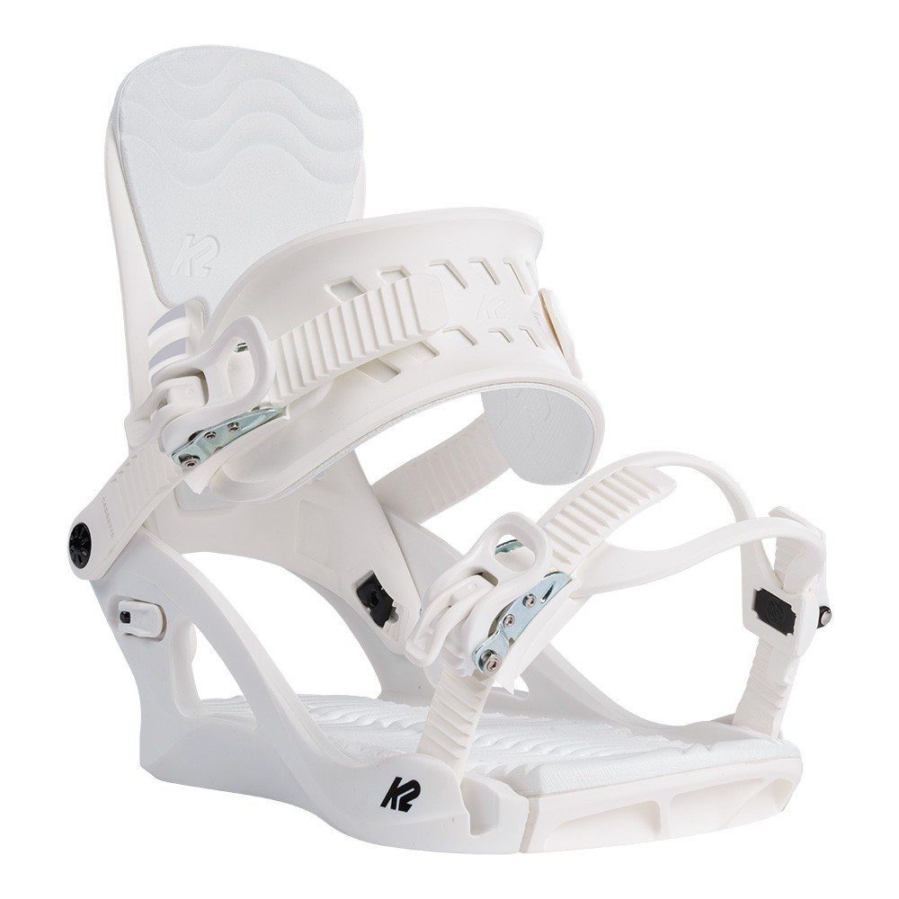 Fixations de snowboard Cassette white légères et amortissantes - 2