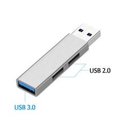 USB 3.0 Hub USB Hub 2.0 Multi USB Splitter Hub Use Power Adapter 3 Port Multiple