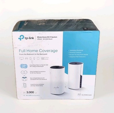 TP-Link Deco W2400 Mesh WiFi System 2-Pack AC1200 Full House Coverage  