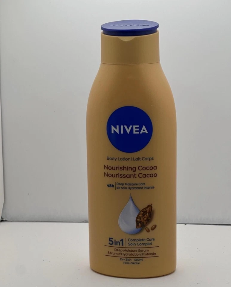 Nivea Nourishing Cocoa Butter Body Lotion Moisture For Dry Skin 400ml - Image 2 of 2