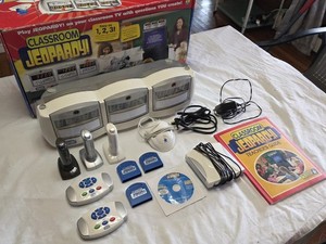 Educational Insights Classroom Jeopardy Game System  Buzzers Remotes Used