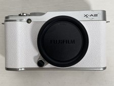 FUJIFILM X-A2 Camera Mirrorless Digital Body White With Repair Parts LCD Issue
