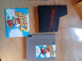 Super Mario Bros 2 Nintendo NES Complete Manual