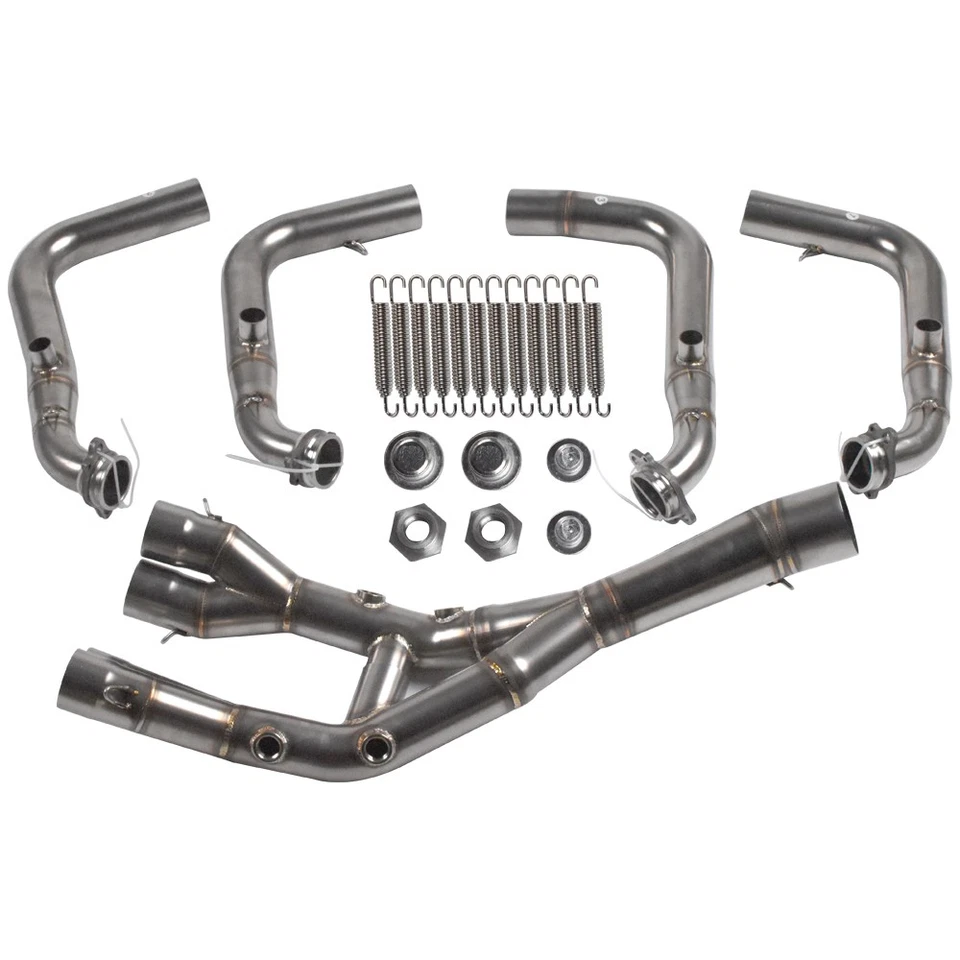 For BMW S1000RR 2019-2025 S1000R 2019-2025 Exhaust Tips Mid Pipe stainless steel - Image 2 of 4