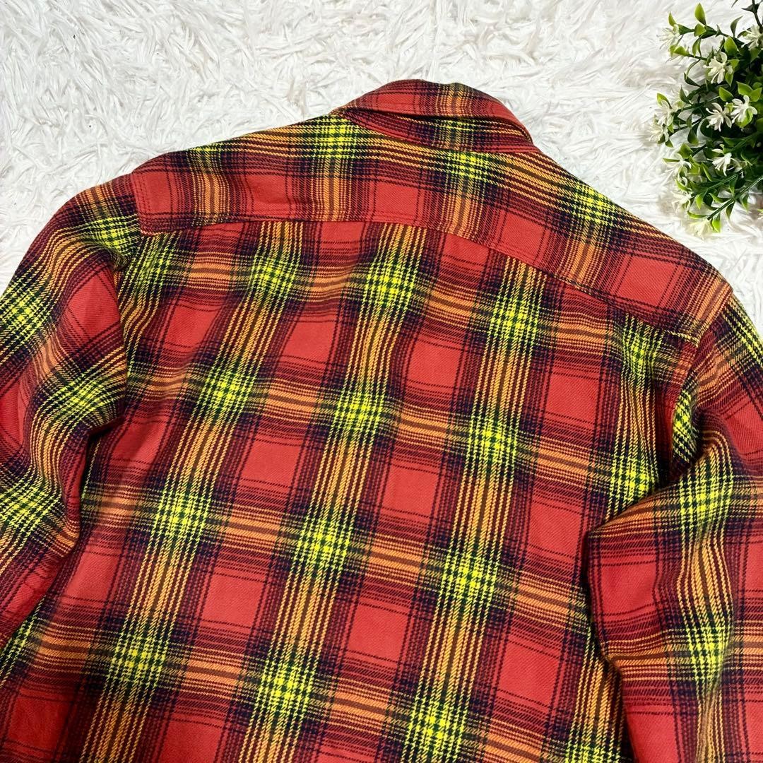Engineered Garments Ombre Check Pattern Flannel S… - image 6