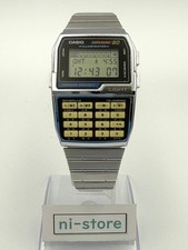 CASIO DBC-810 Data Bank 80 Digital Calculator Watch Silver - Rank B