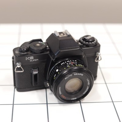 KS Super 444 50MM Camera Model No. 444. 73840 Vintage Collector Piece Clean