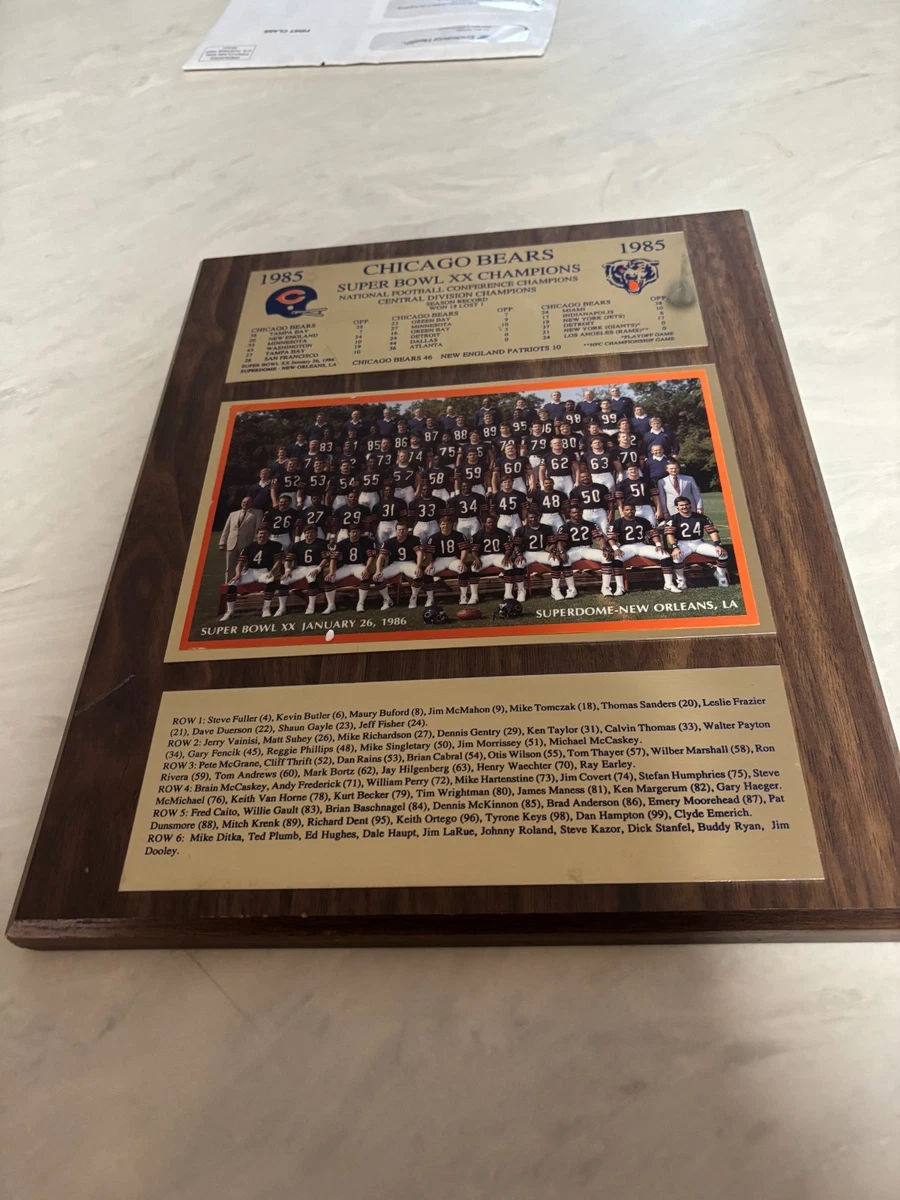 Chicago Bears Football 1985 Vintage Sports Memorabilia for sale | eBay
