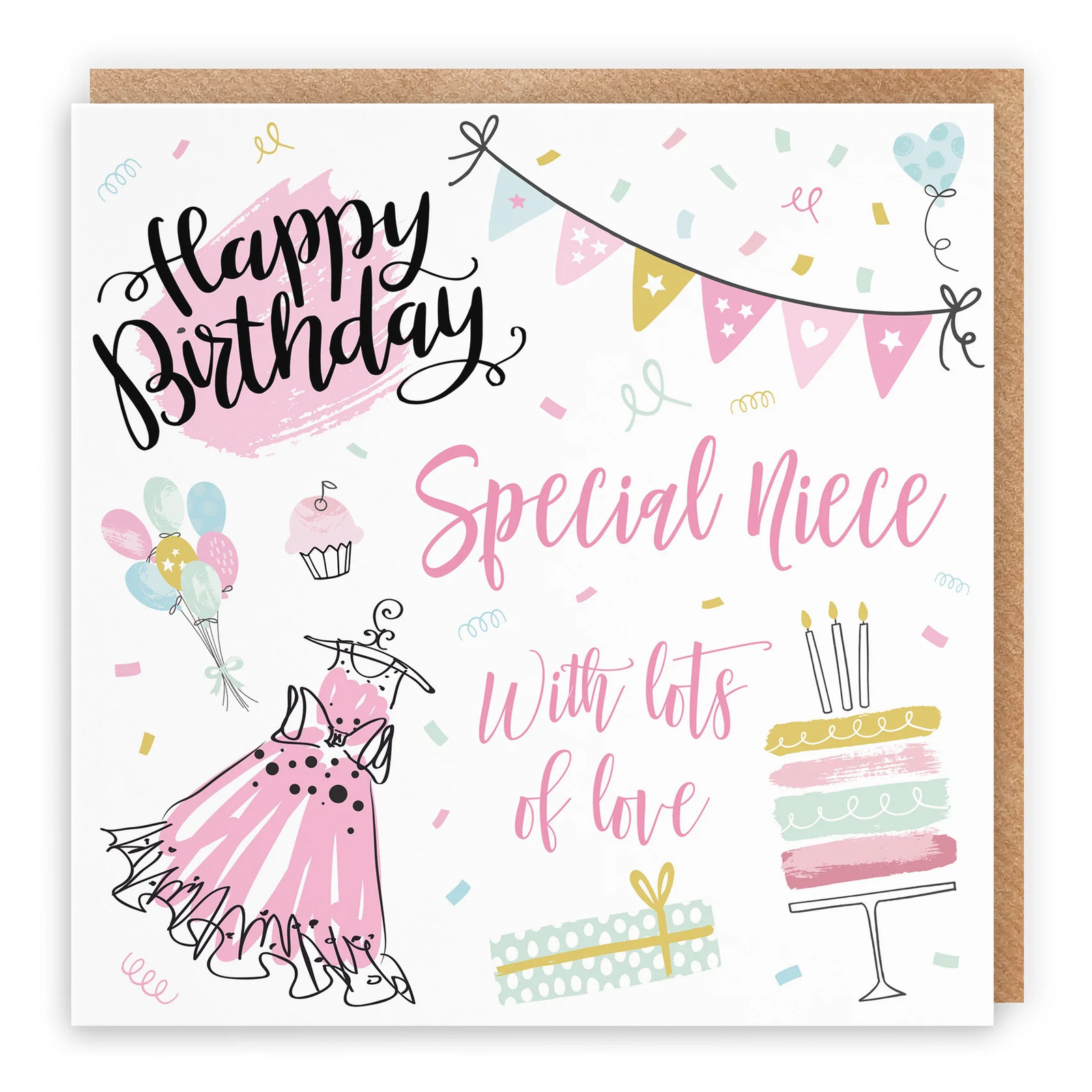 Niece Birthday Card Party