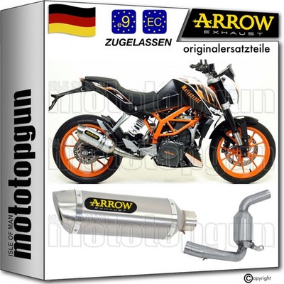 ARROW AUSPUFF OP THUNDER ALUMINIUM KTM DUKE 390 2013 13 2014 14 2015 15 2016 16