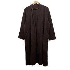 Auth JURGEN LEHL - Dark Brown Women's Coat