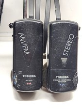Vintage Toshiba AM/FM Stereo Collapsible Headphone Receiver RP-A830