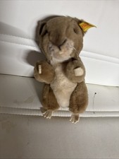 Steiff Beaver Cosy Nagy Plush 5396/17 Button In Ear