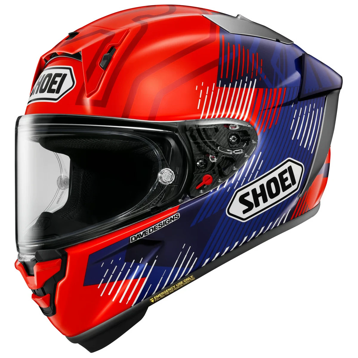 SHOEI Red DOT Approved Motorcycle & Powersports Helmets for sale