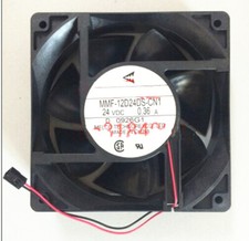 Mitsubishi MMF-12D24DS-CN1 24V 0.36A 12038 2-wire Yaskawa Inverter Cooling Fan