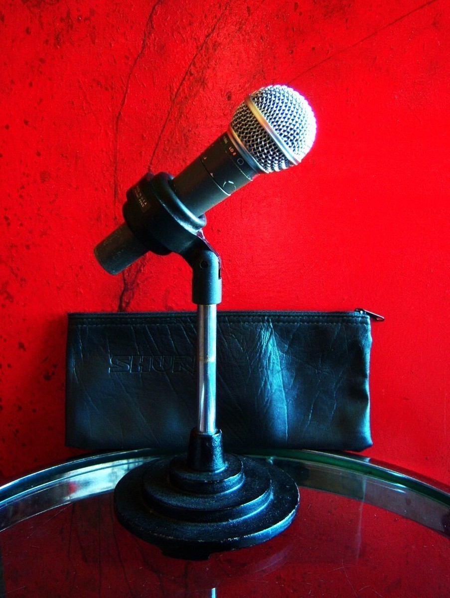 Vintage 1980's Shure PE86L cardioid dynamic microphone Low Z w