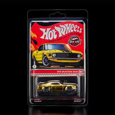   Hot Wheels Collectors - 2024 - RLC Exclusive 1970 Ford Mustang Boss 302  