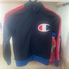 Excellent Use Champions Boys Jacket. Zip Works Perfect. No Smell, Peelings. 