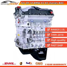 Long block Engine Assembly For 99-2010 BMW X3 X5 320 3series N46 N46B20 2.0L L4