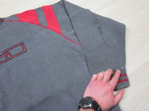 Vintage Fubu Sweater Mens XL Spellout 90s Y2K Streetwear Baggy Oversized Rap - Picture 5 of 13