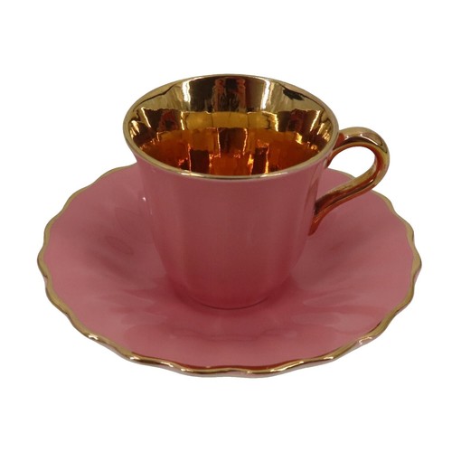 SUPREME IPA PORCELLANE AOSTA ESPRESSO SET BLACK CHECKERED Opened 1