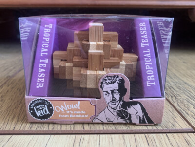 Bamboozle Tropical Teaser Holz Bambus Puzzle