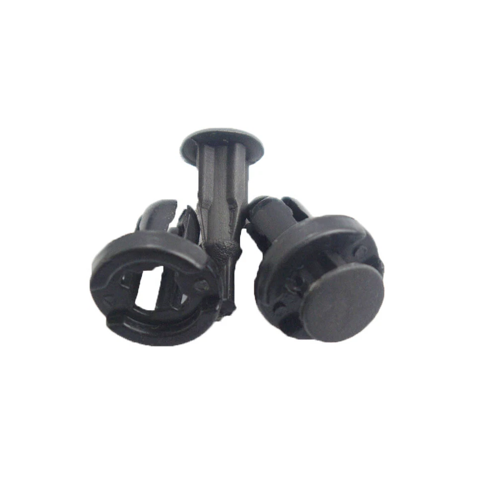 50pcs Bumper Clip Retainer Fastener Black for Honda Accord Civic Acura RL TL TSX Foto 4 de 4