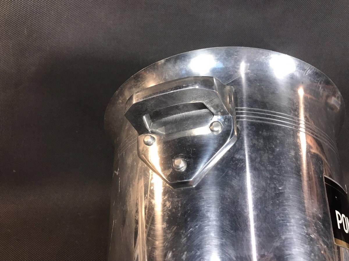 Seau à champagne Pommery bleu en aluminium vintage Made in France – My French Discoveries