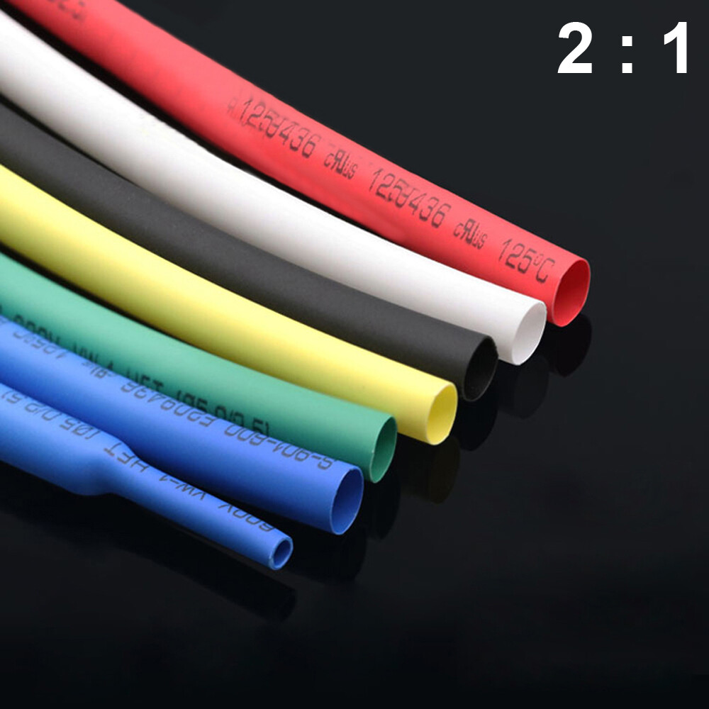 Marine Shrink Wrap Flexible Soft Silicone Heat Shrink Tube 200°C High Temp Sleeving Various Colours White Heat Shrink Heat Shrink Tubings