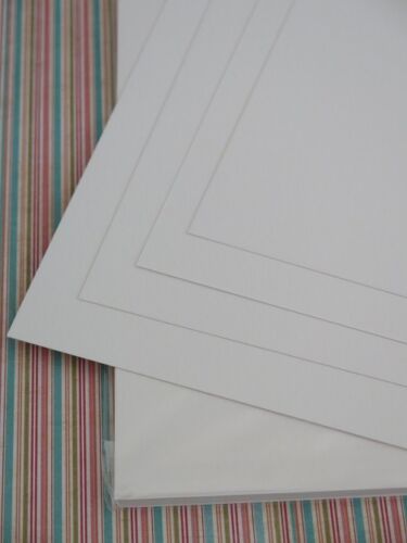 20 X A5 Papier Aquarelle / Carte Lisse (Texturé) Blanc 300gsm AM535 - Photo 1/3