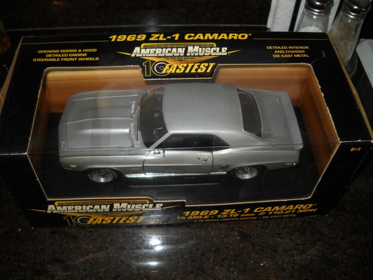 ミニカー 置物 american muscle 1/18 ertl 1:18 Ertl American Muscle 1969 Chevy Camaro Z28 White with